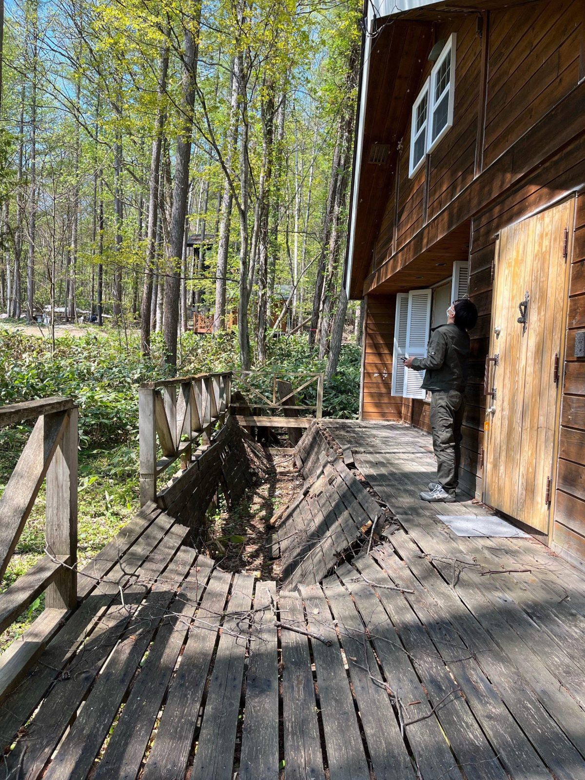Wood Deck - Before